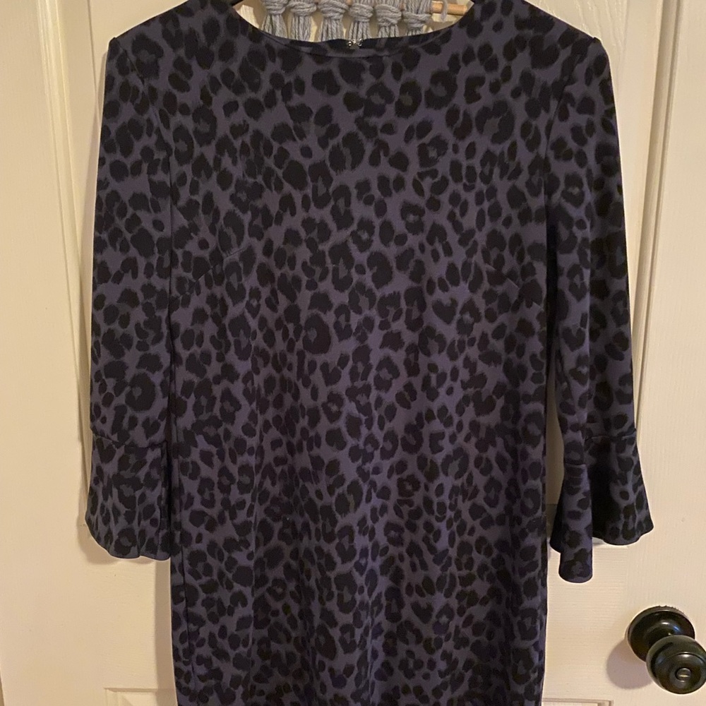 Old Navy |Cheetah Print Black/grayscale | dress